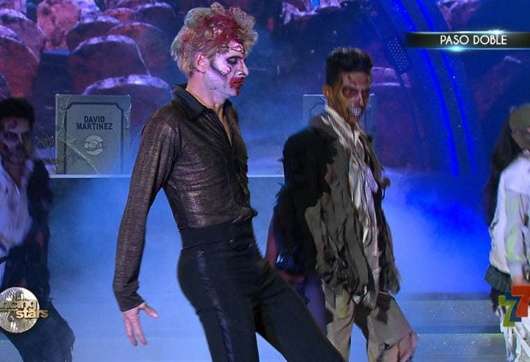 Víctor Carvajal bailó paso doble y quick step en Dancing With The Stars