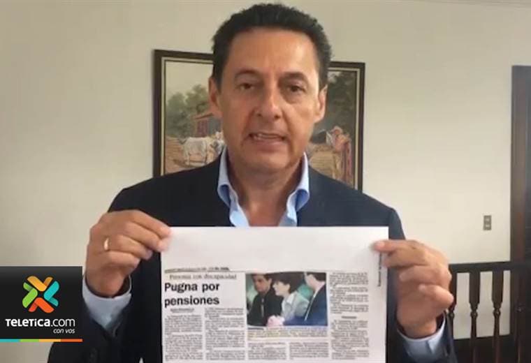 Más allá del enjuague bucal, Álvarez Desanti y Piza se siguen enfrentando por el tema de pensiones