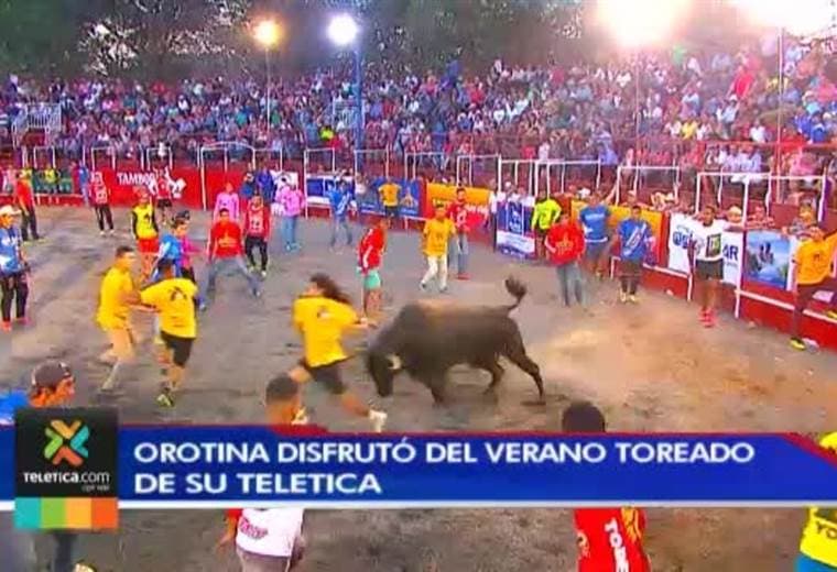 Orotina se vistió de fiesta este sábado con el Verano Toreado de su Teletica