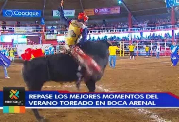 Los mejores momentos del Verano Toreado en Boca Arenal de San Carlos
