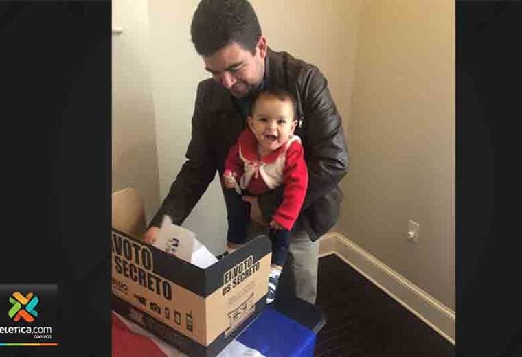 Ticos en el extranjero viajaron cientos de kilómetros para ejercer su voto