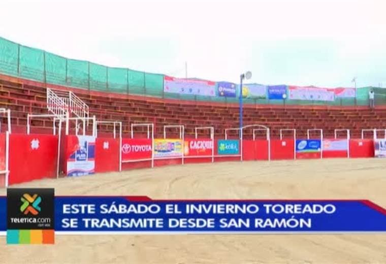 Invierno Toreado de su Teletica llega este sábado a San Ramón