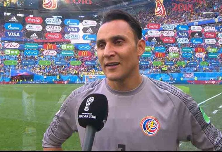 Declaraciones Keylor Navas luego del partido ante Brasil 