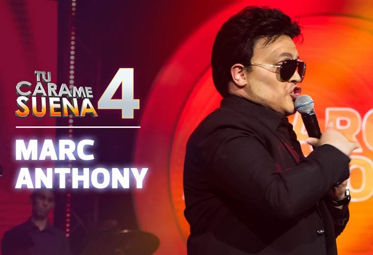 Jorge Chicas se convirtió en Marc Anthony en Tu Cara Me Suena