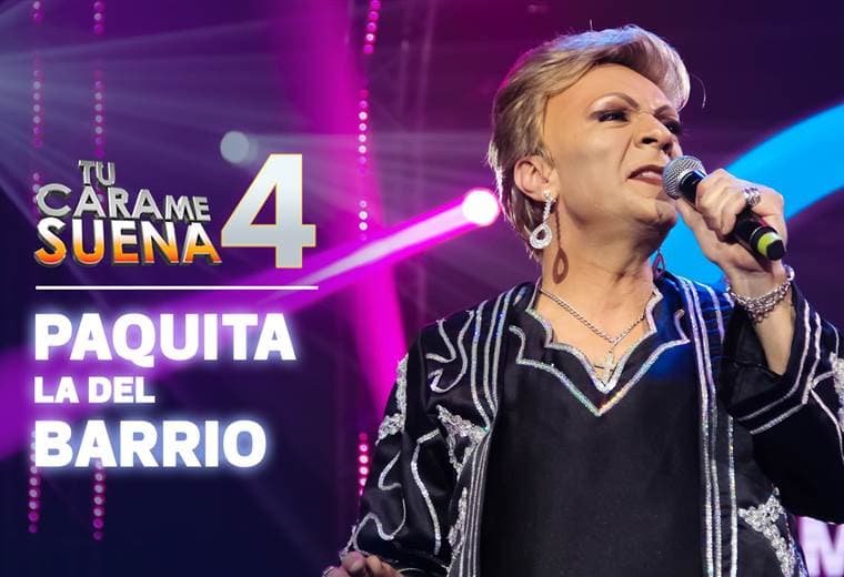 Jorge Madrigal se convirtió en Paquita la del Barrio en Tu Cara Me Suena