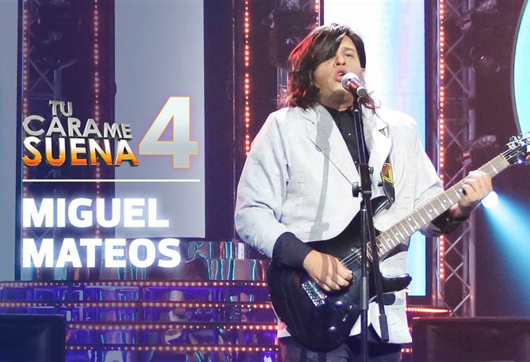 Gallina se transformó en Miguel Mateos en la quinta gala de Tu Cara Me Suena