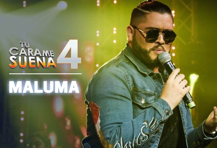 Jorge Chicas abrió la quinta gala de Tu Cara Me Suena con imitación de Maluma
