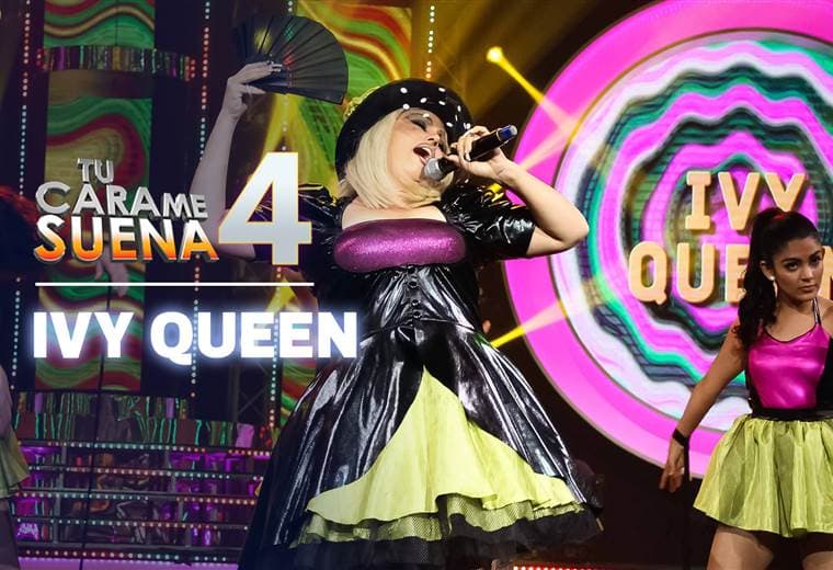Waleska Oporta cerró la octava gala con imitación de Ivy Queen