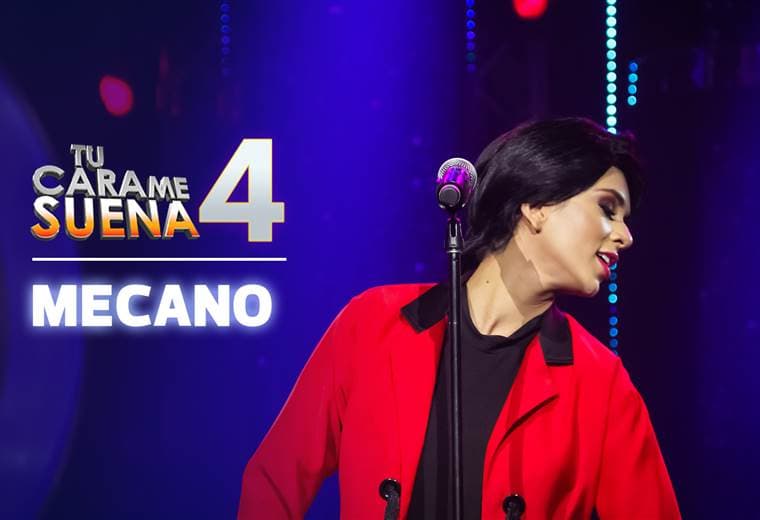 Valeria Sibaja hizo de Mecano en la sexta gala de Tu Cara Me Suena