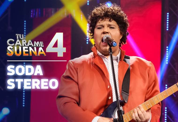 Fofo Madrigal cantó como Soda Stereo en Tu Cara Me Suena