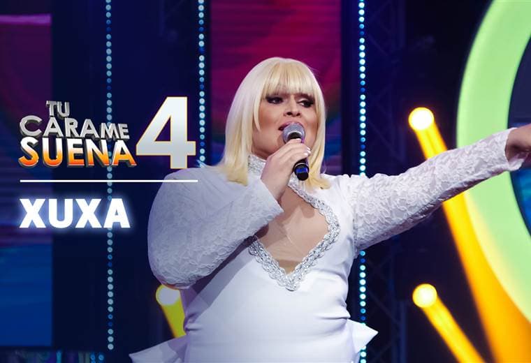 Jorge Chicas se puso tacones para imitar a Xuxa en Tu Cara Me Suena