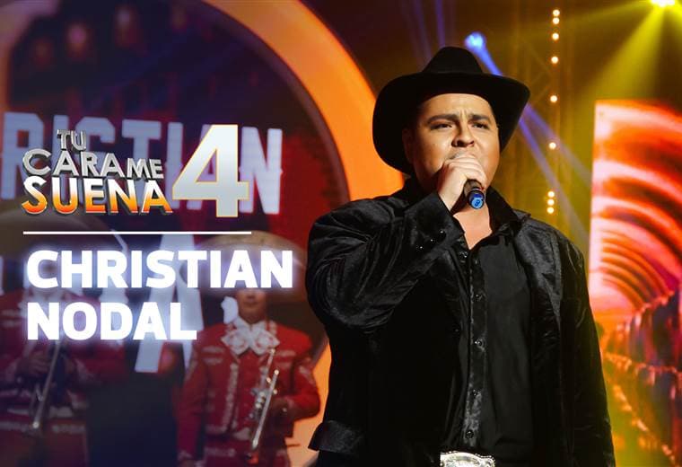 Fofo Madrigal cerró la gala 10 de Tu Cara Me Suena con imitación de Christian Nodal