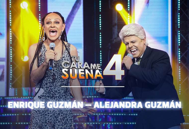 Ricardo y Magdiel fueron Enrique y Alejandra Guzmán en Tu Cara Me Suena