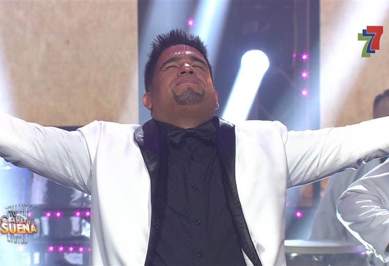 Gallina se despidió del público de Tu Cara Me Suena al ritmo de Los Ángeles Azules