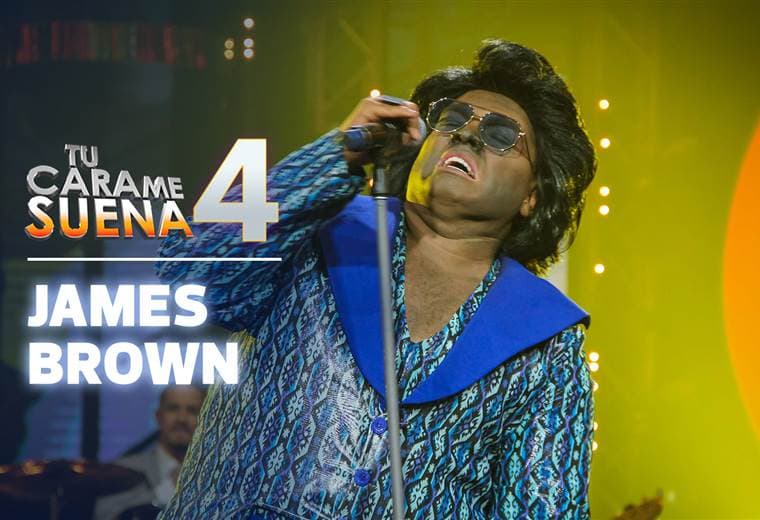 James Brown cantó en Tu Cara Me Suena en la voz de Jorge Chicas