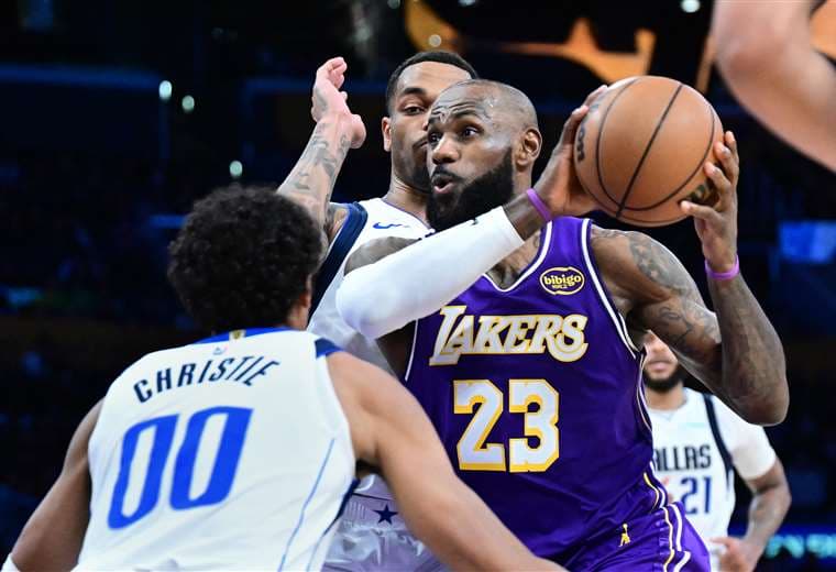 LeBron James. AFP