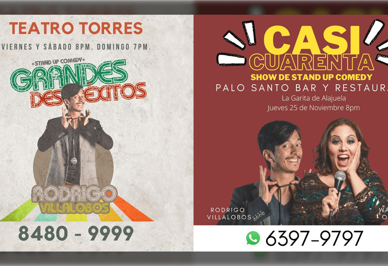Rodrigo Villalobos presentará sus dos últimos shows públicos del año