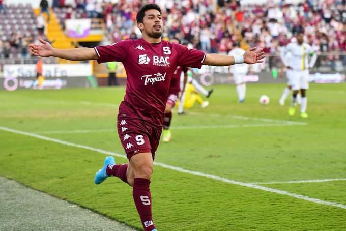 Ariel Rodríguez anotó el gol del triunfo ante Guadalupe.