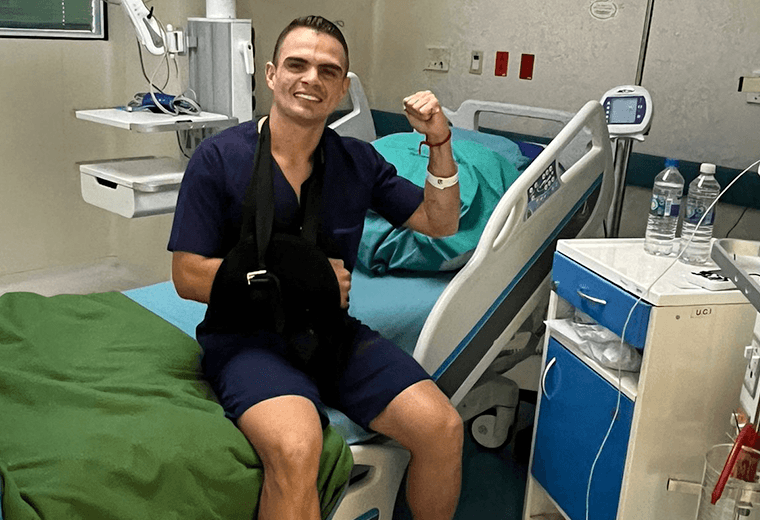 Kenneth Valerio será operado tras caída en ‘Force Masters’