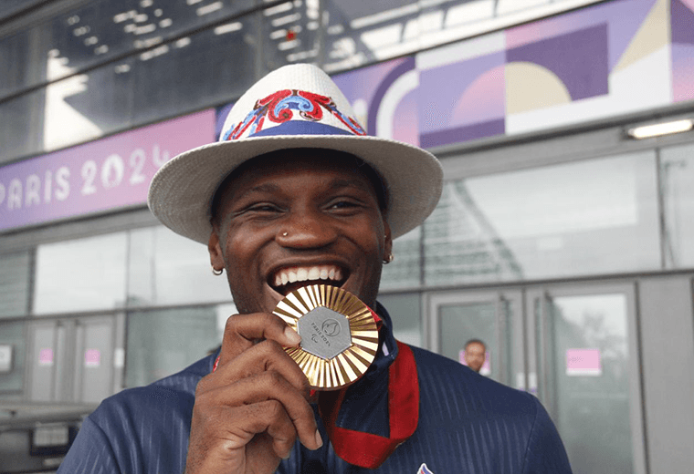 Así vivió Sherman Guity la ceremonia de premiación en París 2024